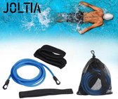JOLTIA - Zwemelastiek 500 - Zwemtraining - Zwem elastiek met weerstand - Resistance cords - Voor Volwassenen - Zwembad - Zwemelastieken met Riem / Gordel - Weerstandsband - Weersta