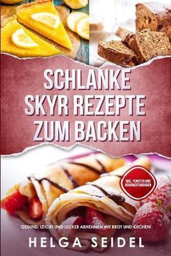 Schlanke Skyr Rezepte zum Backen - cover