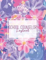 School Counselor Logbook: Counselor Student Record Keeper & Information Book