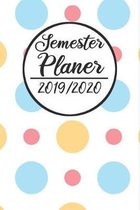 Semester Planer 2019 / 2020: Semesterplaner 2019 2020 - Studienplaner A5, Semesterkalender, Timer, Uni Planer