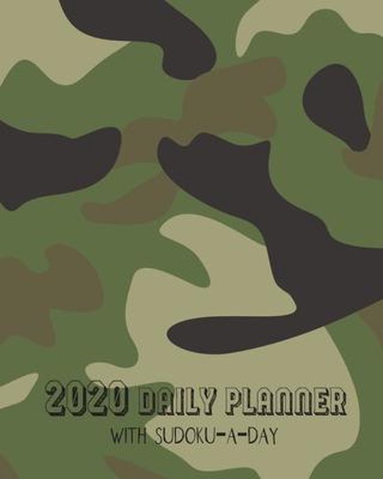 2020 Daily Planner with Sudoku-a-Day - cover