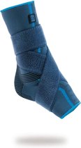 Aqtivo - Elastic Ankle Support with silicone malleolar pads and figure-of-eight strapping - Medium