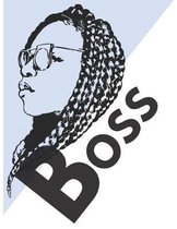 Boss Chick: Primary Composition Notebook with College Ruled Paper
