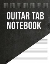 Guitar Tab Notebook: 6 String Guitar Chord and Tablature Sheets for Musicians