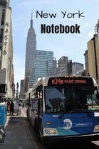 New York Notebook: A cool New York Photo Cover Notebook - Journal - Planner - Diary - Travel Notebook - 6x9 - 120 Pages - Wide Ruled Line