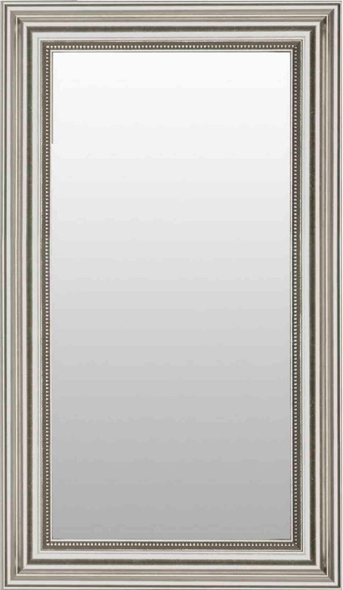 Zilveren Spiegel Chique 55x145 cm – Pria – Wandspiegels Groot – Design Muur Spiegel | bol.com