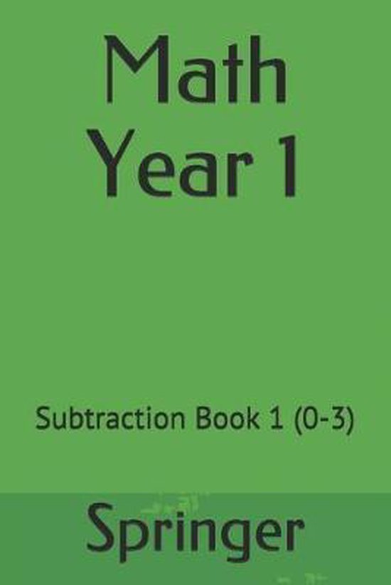Math Year 1- Math Year 1 - cover