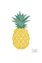 Pineapple Notebook: Lined College Ruled Note Book Paper For Work, Home Or School. Cute Stylish Trendy Notepad Journal For Taking Notes, Di