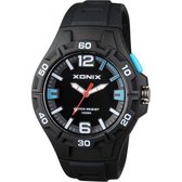 Xonix Zwart horloge Waterdicht met led backlight