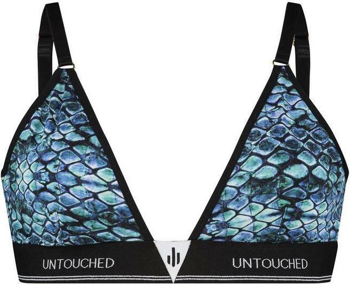 Untouched Bh zonder beugel – Reptile Bralette – Ondergoed dames – Zacht & Duurzaam – Maat M