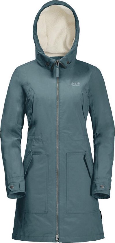 jack wolfskin rocky point parka dames