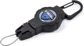 T-Reign Retractable Gear Tether Small carabiner sleutelring / gereedschapring
