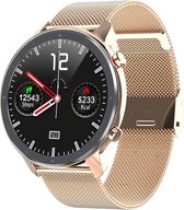 Belesy® Los Angeles - Smartwatch Dames - Nederlandstalige Handleiding - Smartwatch Heren - Horloge - 1.3 inch - Kleurenscherm - Full Touch - Stappenteller - Multi Sport - Multi Watchfaces - S