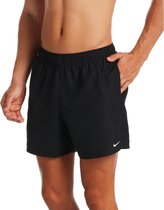 Nike Swim 5 VOLLEY SHORT Heren Zwembroek - Zwart - Maat XXL