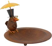 Meuwissen Agro Vogelbad - Vogel met paraplu - ø 23 cm