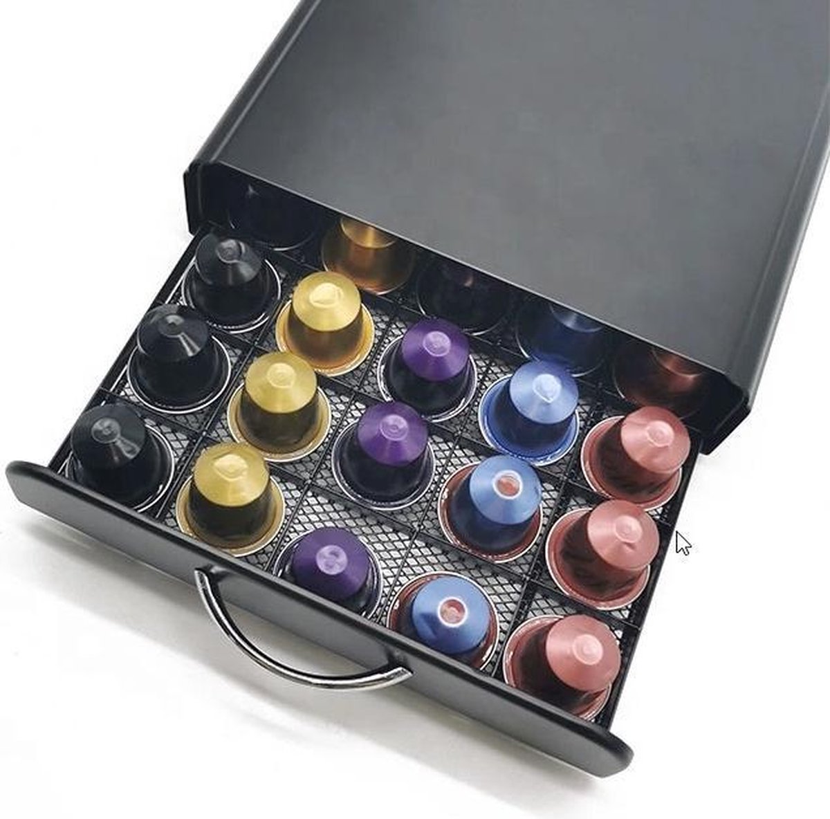 Machine Nespresso de Luxe avec porte-gobelet de série, 50 tasses / capsules, unité