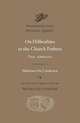 On Difficulties in the Church Fathers - The Ambigua, Volume I