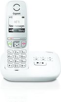 Gigaset A415A - Single DECT telefoon - met antwoordapparaat - gemakkelijk in gebruik - geschikt voor thuis en kantoor - duidelijk contrast - Wit