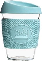 Tasse à café - To Go - Neon Kactus - Sea Breeze - Blauw - 340ml