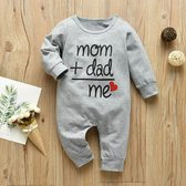 baby rompertje : mom + dad = me (6 maanden)