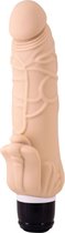 Seven Creations - Vibrator - Blank - 18cm Lengte en 4,3cm Diameter - Waterproof - Oplaadbaar