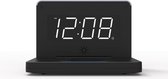 Digitale Wekker – Wekkers - Draadloze Oplader – Digitale Klok - Spiegel – Alarm – Wekker kind -  Snooze