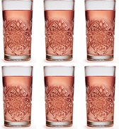 Libbey Hobstar Longdrinkglas – 355 ml / 35,5 cl - 6 stuks - vintage design - vaatwasserbestendig - hoge kwaliteit