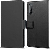 Book Wallet hoesje voor Huawei P Smart S - zwart