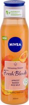 Nivea - Fresh Blends Apricot, Mango, Rice Milk Refreshing Shower - Refreshing Shower Gel