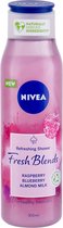 Nivea - Fresh Blends Refreshing Shower - Shower Gel With The Smouth Of Raspberries And Blueberries