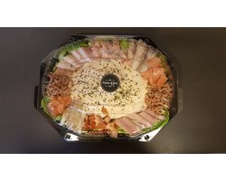 10x Catering CS 335mm/250mm schalen 1 vaks zwart