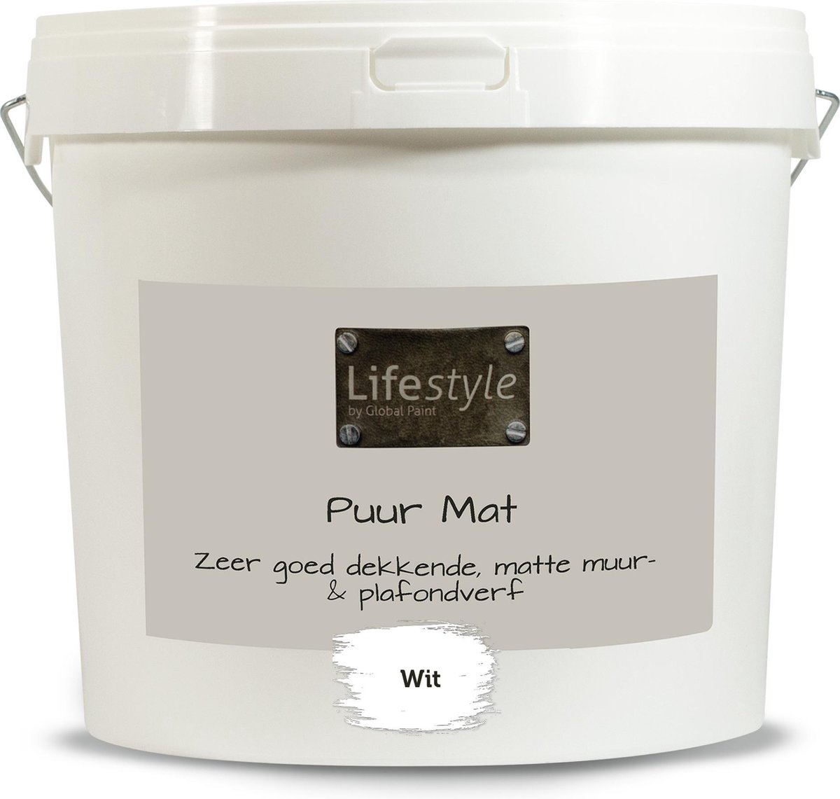 Lifestyle Puur Mat - Muurverf - Wit - 10 liter