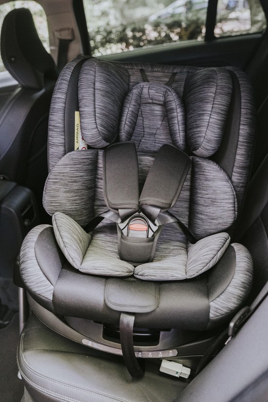 Autostoel Goliath Pro 0-1-2-3 Isofix Rotation Black/Grey | De Beste Keuze