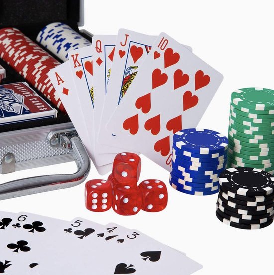 300 Chip Pokerset Aluminium Case