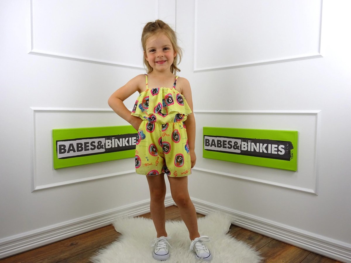 Tik Tok TikTok jumpsuit geel