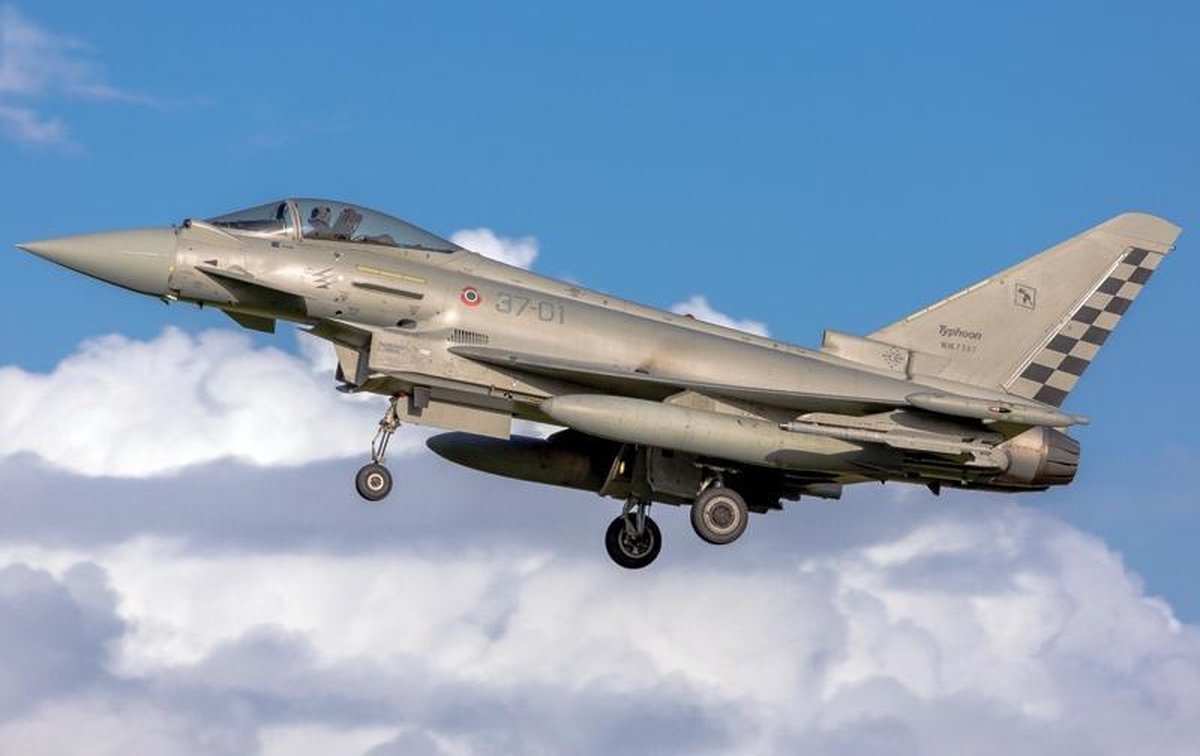 Italeri Ef2000 Typhoon Single Seater 1:72 (Ita1355s)
