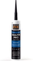 Lijmkit polymeerkit afdichtingskit montagelijm ZWART Sealfixpro Originalfix Gebruikers- en milieuvriendelijke lijm.