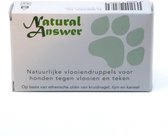 Natuurlijke vlooiendruppels tegen vlooien en teken voor honden | Natural Answer (1-8 kg)