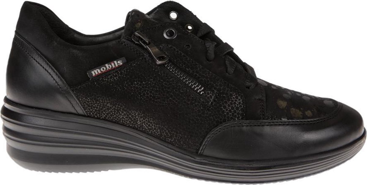Mephisto mobils sharona zwarte veterschoen maat 6½