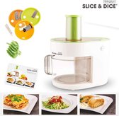 Livington - Elektrische Groentesnijder - Slice & Dice 5-in-1 (Bekend van TV)