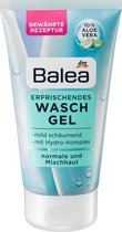 DM Balea Reisflesje Verfrissende wasgel - Refreshing Wash Gel met Aloë Vera -  reisverpakking (20 ml)