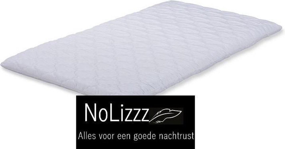 NoLizzz®- 2-Persoons Topper / Oplegmatras - Comfortfoam SG25 - 7 cm dik  - Fabrieksprijs - 140x200/7 - NoLizzz