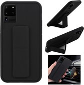 Backcover Grip voor Samsung S20 Plus Hoesje - Zwart