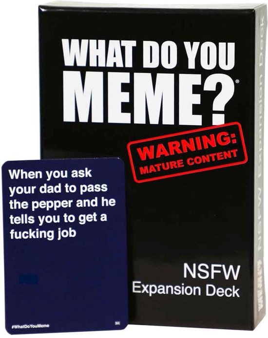 What Do You Meme? NSFW Uitbreiding