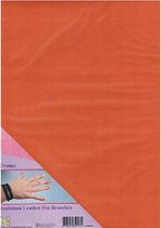 Nellie Snellen - Imitation Leather: Oranje Afmetingen: A4, ca. 210 x 297mm