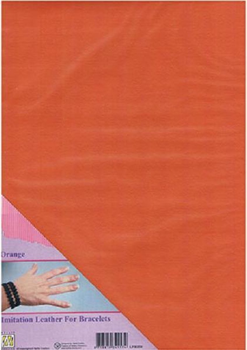 Nellie Snellen - Imitation Leather: Oranje Afmetingen: A4, ca. 210 x 297mm