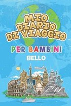 Mio Diario Di Viaggio Per Bambini Bello: 6x9 Diario di viaggio e di appunti per bambini I Completa e disegna I Con suggerimenti I Regalo perfetto per