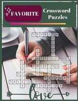 Favorite Crossword Puzzles: Hours of brain-boosting entertainment for adults and kids, The Supreme Word Search Book for Adults.