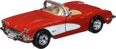 1959 Corvette 1:24 (American Classic, Rood) - Modelauto - Schaalmodel - Model auto