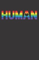 LGBT Equality Human Rights Notebook Journal: LGBT Equality Human Rights Notebook Journal gift Journal 6 x 9 120 pages
